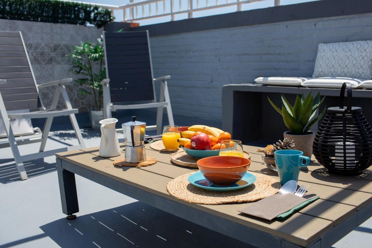 Florit Flats - Cabanyal 3 Bedroom Wifi Ac Terrace Beach Penthouse 발렌시아 외부 사진